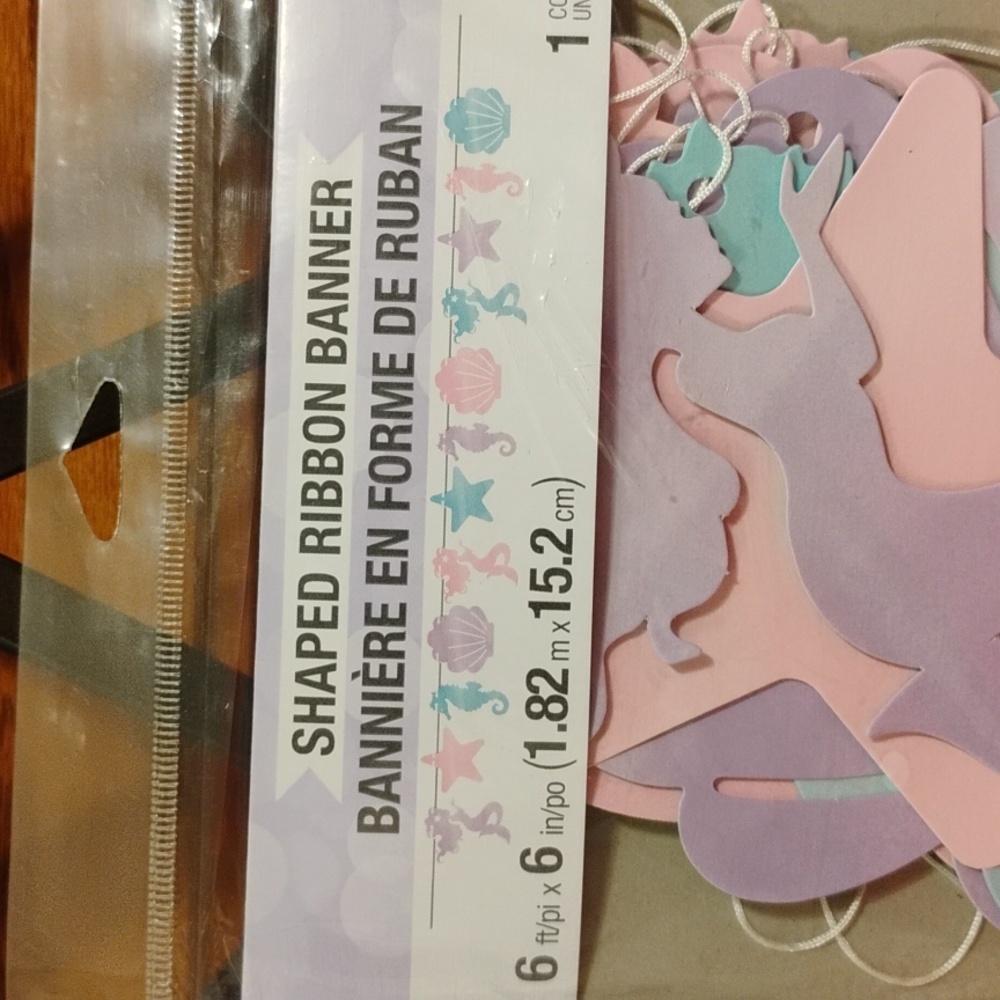 Under the Sea Ribbon Banner – 6 ft – NWT - Picture 3 of 4